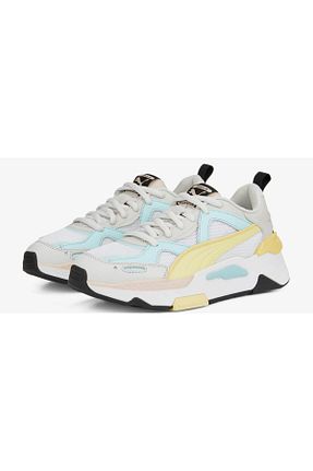 کفش اسنیکر سفید زنانه بند دار Puma - کد 783729537