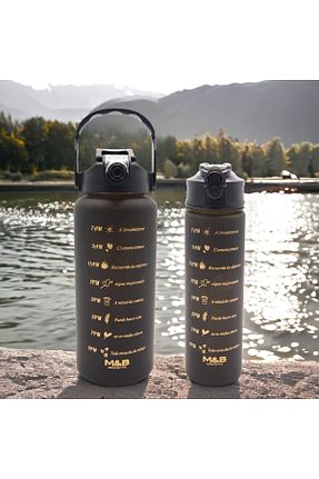 بطری آب و قمقمه مشکی M&B WATER BOTTLE - کد 818518257