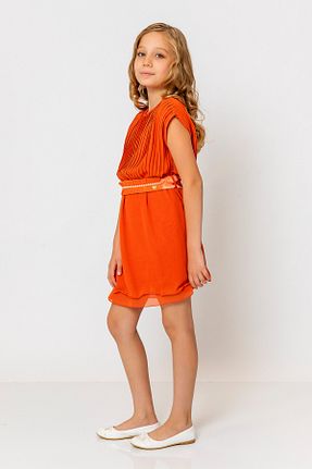 لباس نارنجی بچه گانه بافتنی incity - کد 819669983