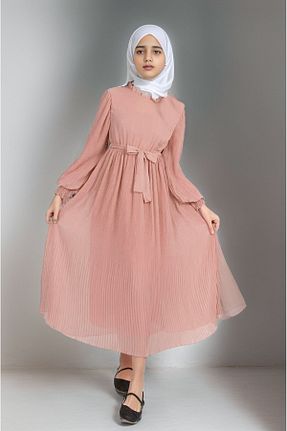 لباس حجاب صورتی بچه گانه رگولار Joui Co - کد 824071818