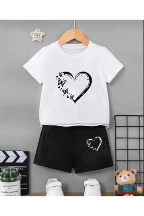 سوئیشرت سفید بچه گانه چاپی ENSE - کد 825159302