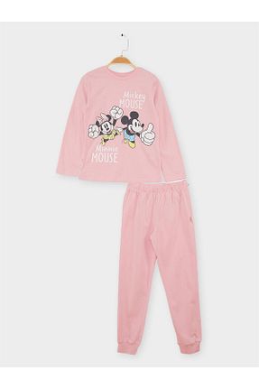ست بالاتنه و پائین تنه آبی بچه گانه بافت MINNIE MOUSE - کد 768950962