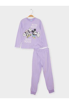 ست بالاتنه و پائین تنه آبی بچه گانه بافت MINNIE MOUSE - کد 768950962