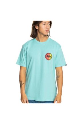 تی شرت آبی زنانه رگولار یقه گرد تکی کد 827014894