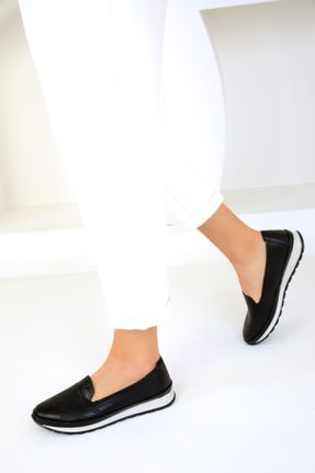 کفش کژوال مشکی زنانه پاشنه کوتاه ( 4 - 1 cm ) پاشنه ساده کد 827738625