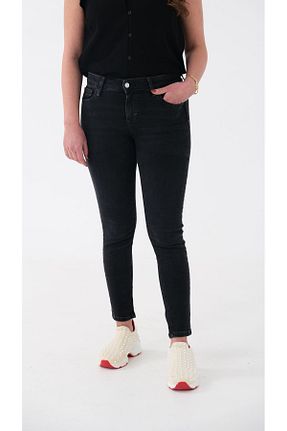شلوار جین طوسی زنانه پاچه تنگ Blues Outlet - کد 810299904
