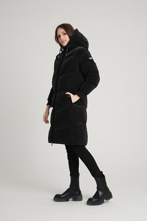 کاپشن مشکی زنانه گشاد G-FOX - کد 804006993