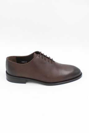 کفش کلاسیک قهوه ای مردانه پاشنه کوتاه ( 4 - 1 cm ) پاشنه ساده کد 746628802