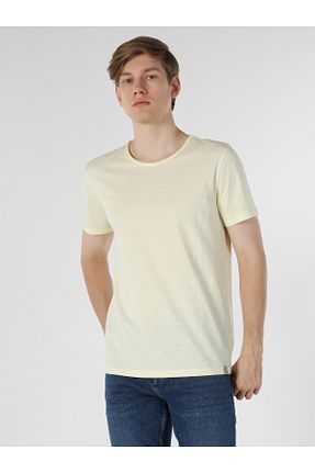 تیشرت زرد مردانه رگولار Colin’s - کد 659491025