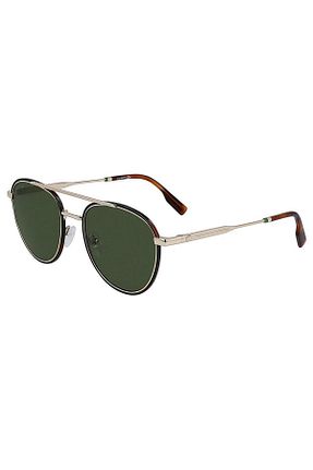 عینک آفتابی سبز مردانه فلزی Lacoste - کد 747756305