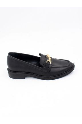 کفش آکسفورد مشکی زنانه پاشنه کوتاه ( 4 - 1 cm ) کد 785181415