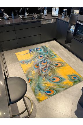 فرش رنگی قابل شستشو Rugs Modern Halı - کد 830436441