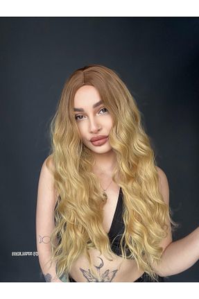 کلاه گیس زرد زنانه Suzan Peruk - کد 830578158