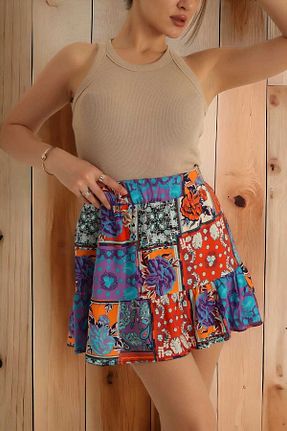 بادی طوسی زنانه یقه هالتر Aslında Look - کد 830510072