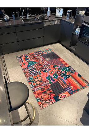 فرش رنگی قابل شستشو Rugs Modern Halı - کد 830730836