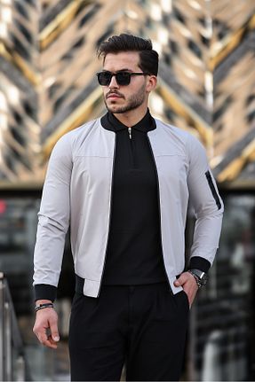 کت طوسی مردانه رگولار Boymen - کد 830602292