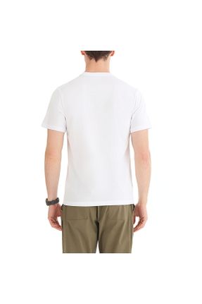 تی شرت سفید مردانه رگولار تکی کد 830651957