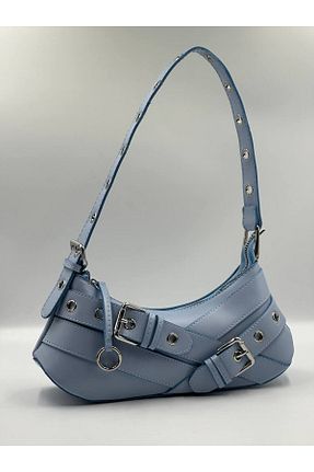 کیف دوشی آبی زنانه چرم مصنوعی hill bag - کد 830693677