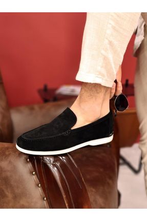 کفش کلاسیک مشکی مردانه جیر پاشنه کوتاه ( 4 - 1 cm ) کد 830845711