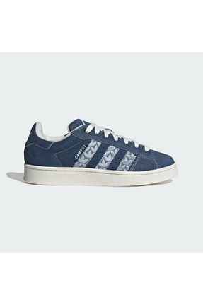 کفش اسنیکر آبی زنانه بند دار adidas - کد 813193687