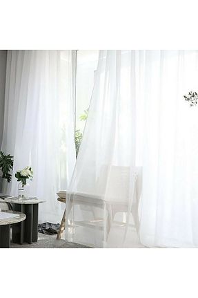 پرده توری نباتی ریل دار Evdepo Home - کد 774086228