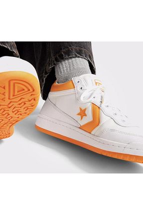 کفش اسنیکر نباتی مردانه بند دار Converse - کد 818104055