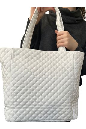 کیف دوشی سفید زنانه چرم مصنوعی کد 821504162