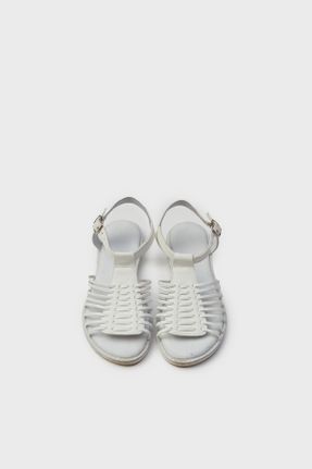 کفش کژوال سفید بچه گانه پاشنه کوتاه ( 4 - 1 cm ) پاشنه ساده کد 822258303