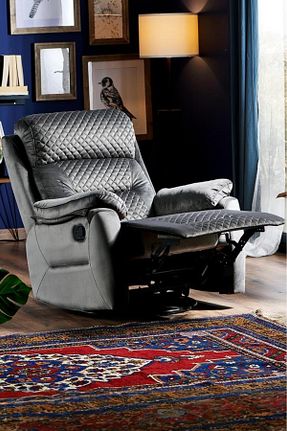 صندلی تلویزیون طوسی Keten Niron Yatak - کد 55214753
