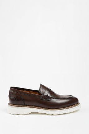 کفش کلاسیک قهوه ای مردانه پاشنه کوتاه ( 4 - 1 cm ) کد 767928026
