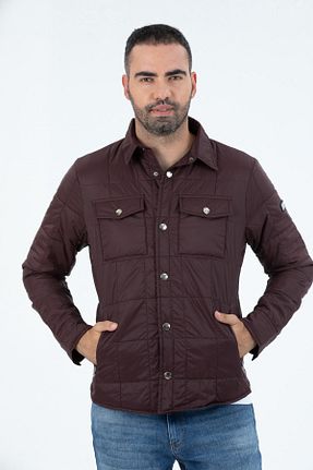 کت زرشکی مردانه رگولار G-FOX - کد 418288572