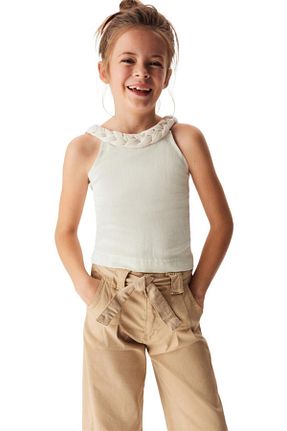 شلوار بژ بچه گانه پارچه Nk Kids - کد 648996100