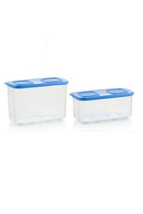 ظرف نگهداری آبی پلاستیک Tupperware - کد 302867498