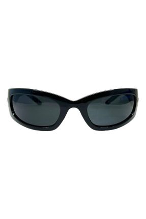 عینک آفتابی مشکی زنانه 60 UV400 مات کد 831083395