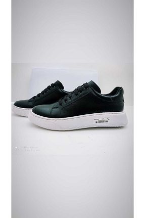 کفش اسنیکر مشکی مردانه بند دار Butik - کد 831251833