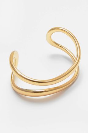 دستبند جواهر طلائی زنانه کد 825182868