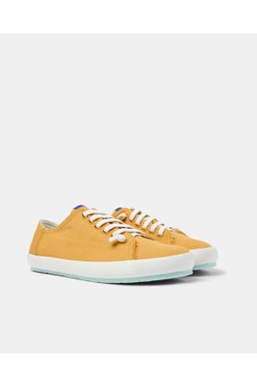 کفش کژوال نارنجی مردانه پاشنه کوتاه ( 4 - 1 cm ) کد 831330108
