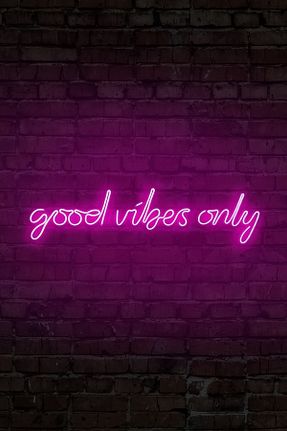 چراغ LED صورتی neon graph - کد 80581976