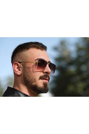 عینک آفتابی قهوه ای زنانه UV400 ESRADA - کد 831267625