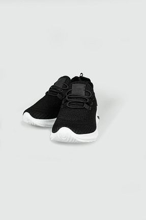کفش اسنیکر مشکی بچه گانه تریکو GÜLERSHOES - کد 826032324