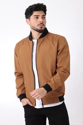 کاپشن قهوه ای مردانه اسلیم فیت Stilkombin - کد 831371971