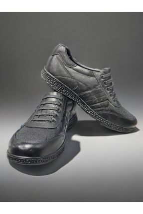کفش کژوال مشکی مردانه پاشنه کوتاه ( 4 - 1 cm ) پاشنه ساده کد 829639172
