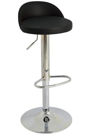 صندلی آشپزخانه مشکی فلزی Bürocci - کد 3369578