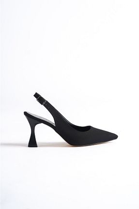 کفش استایلیتو مشکی پاشنه نازک Shoesers - کد 739488041