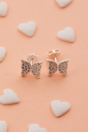 گوشواره نقره بچه گانه 925 عیار Elika Silver - کد 831574743