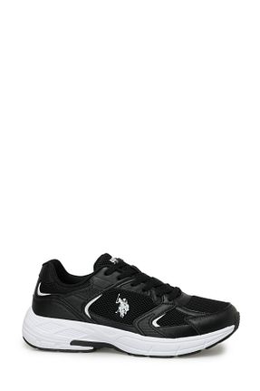 کفش اسنیکر مشکی مردانه بند دار U.S. Polo Assn. - کد 831490148