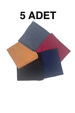 روسری رنگی پلی استر nazipek - کد 757144855