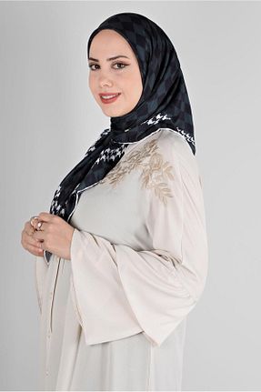 روسری مشکی پلی استر Alvina - کد 801113883