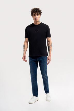 تی شرت مشکی مردانه رگولار کد 822500159