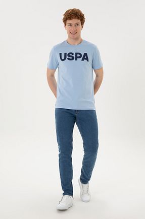 تیشرت آبی مردانه رگولار U.S. Polo Assn. - کد 819446528